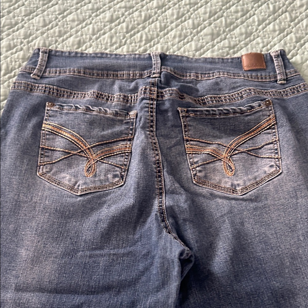 Wallflower Women's Dark Blue Jeggings - Picture 6 of 7